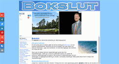 Desktop Screenshot of bokslut.org